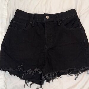 Express Black Denim Women Shorts